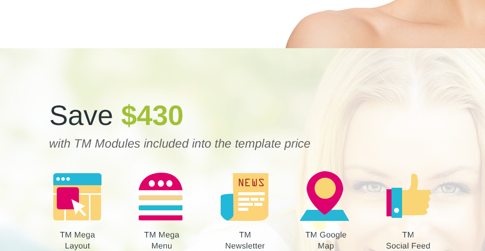 тема prestashop по уходу за кожей