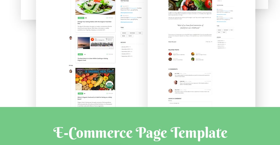 food & drink многостраничный креативный html bootstrap шаблон сайта
