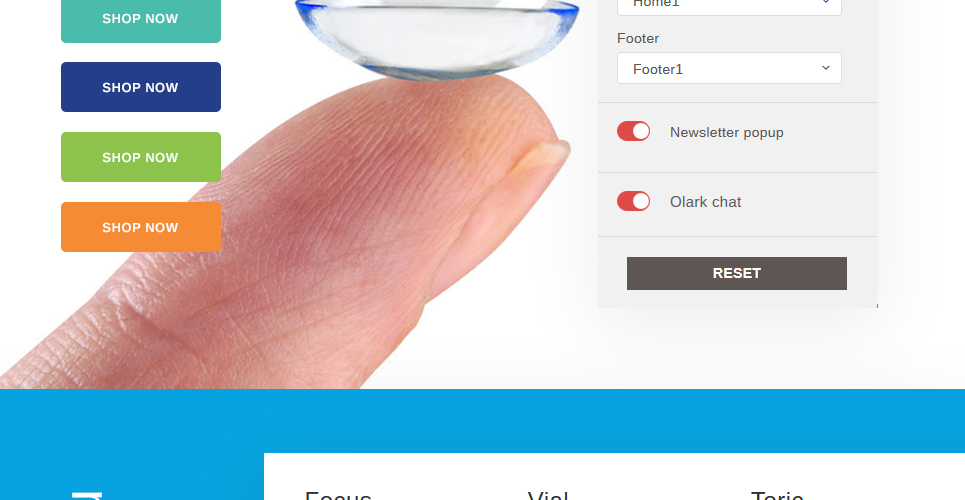 тема perfect vision prestashop