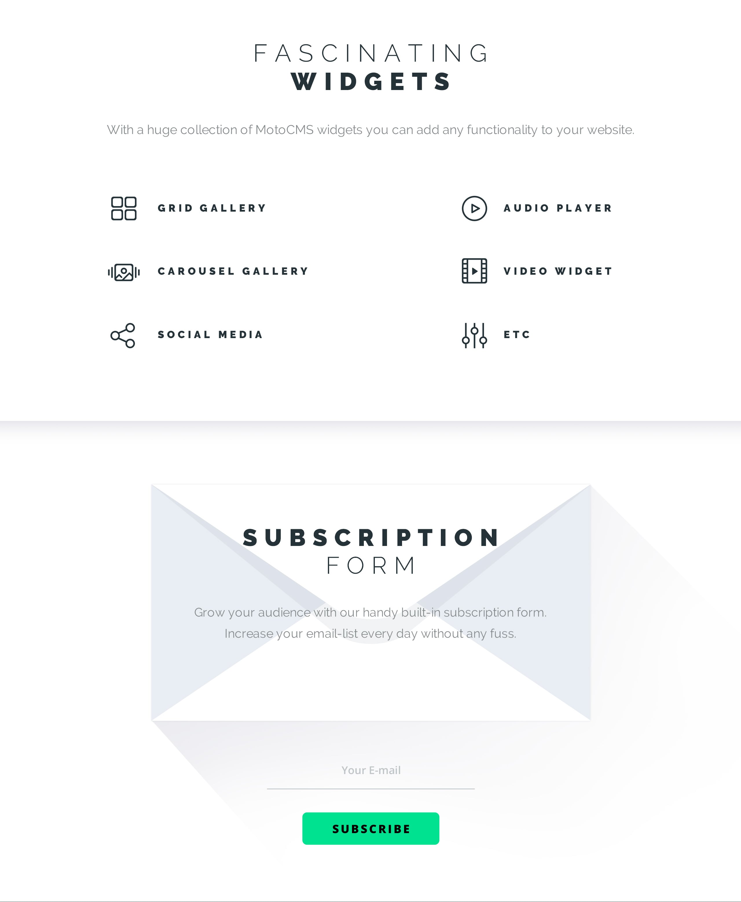 шаблон spectrum business moto cms 3