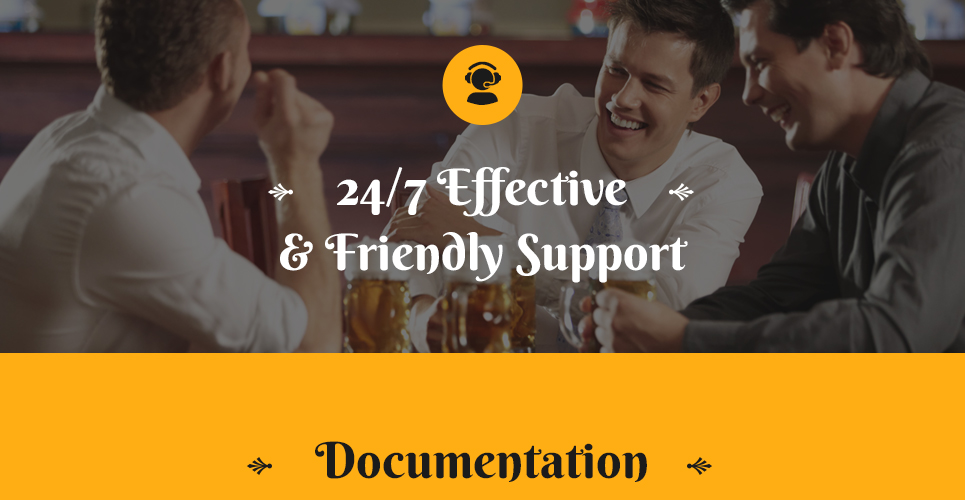 пивной паб и пивоварня wordpress тема