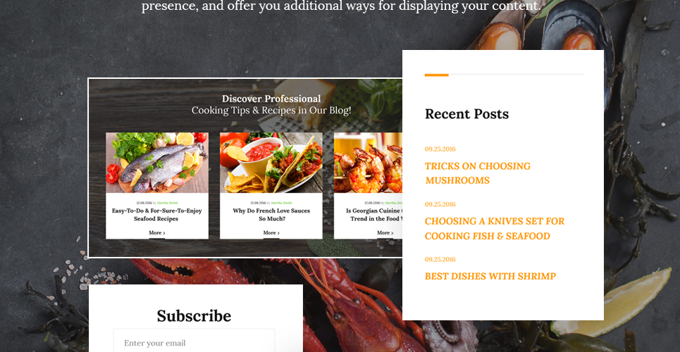 Мастер Шеф кулинария школа wordpress тема