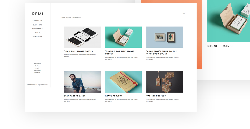 фотограф портфолио wordpress тема