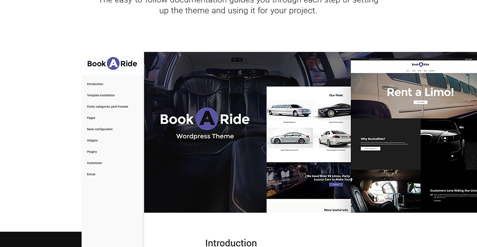 прокат лимузинов wordpress theme