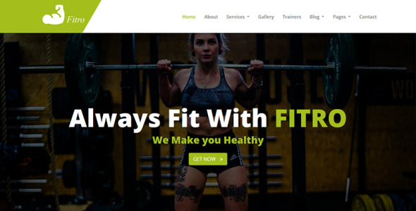 Fitness HTML5