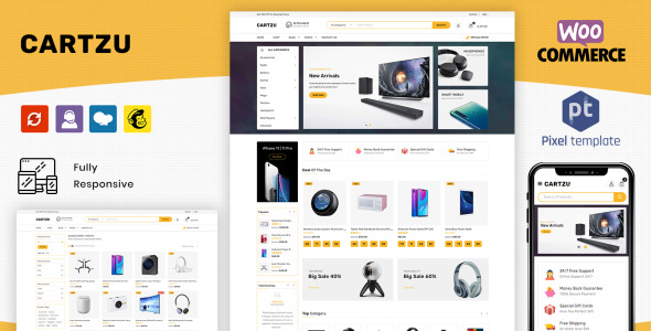 тема многоцелевого электронного магазина woocommerce
