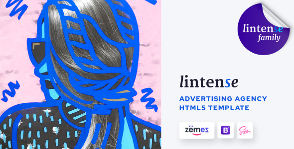 Creative HTML Landing Page Template