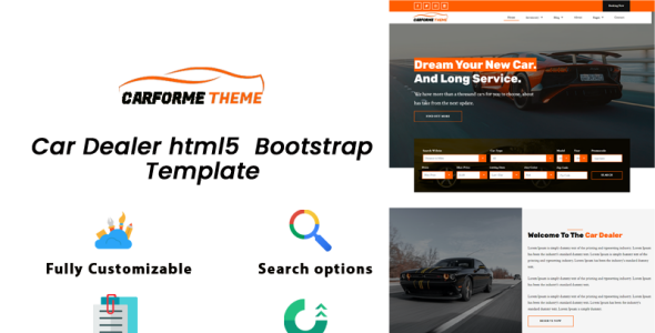 Car For Me Car Dealer HTML5  Bootstrap Website Template