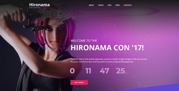 аниме moto cms 3 шаблон