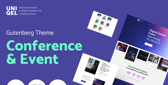 Conference and Event WordPress Theme