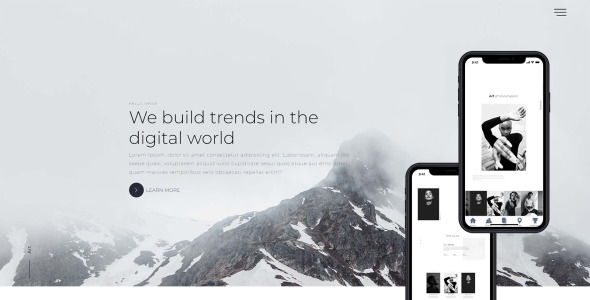 Mood Board Website Template