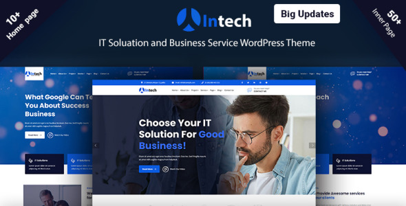 it решение и технологические услуги wordpress тема