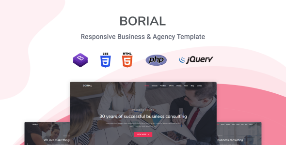 Bootstrap Landing Page Template