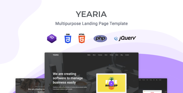 Responsive Landing Page Template