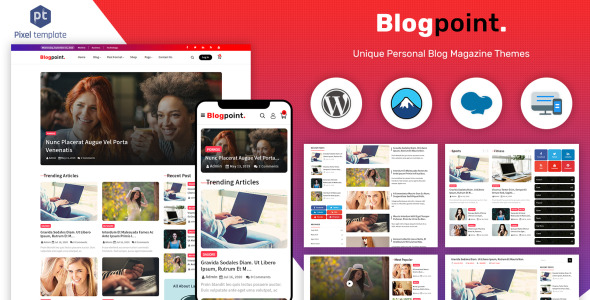 блог и газета wordpress тема