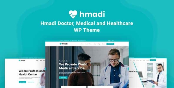 доктор, медицина и здравоохранение wordpress тема