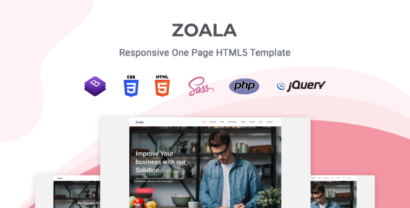 Responsive Landing Page Template