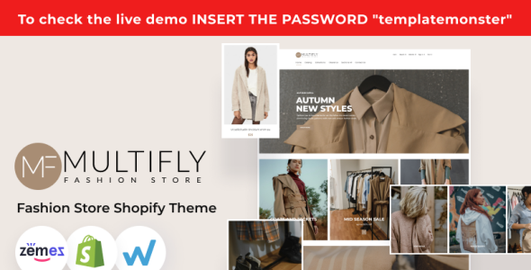Modern Fashion Store Template Shopify Theme