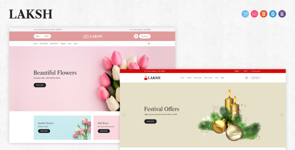 Laksh OpenCart Template