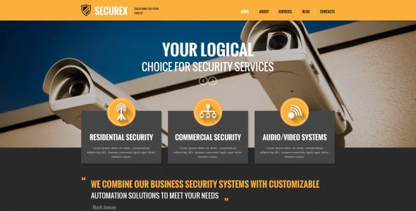 адаптивная тема wordpress locksmith