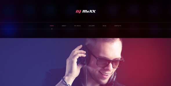 музыка отзывчивая тема wordpress
