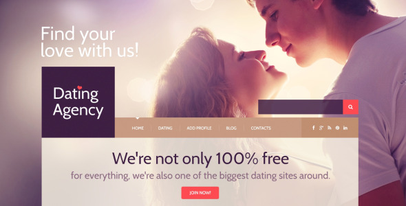 знакомства отзывчивая тема wordpress