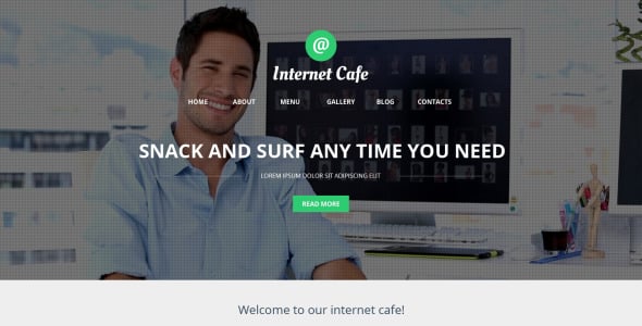 тема wordpress для интернет-кафе
