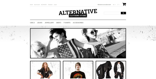 альтернативная мода magento theme