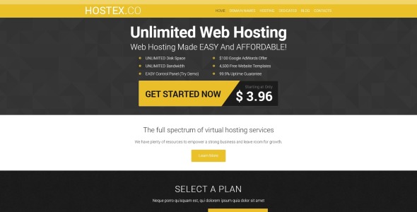 хостинг шаблона joomla