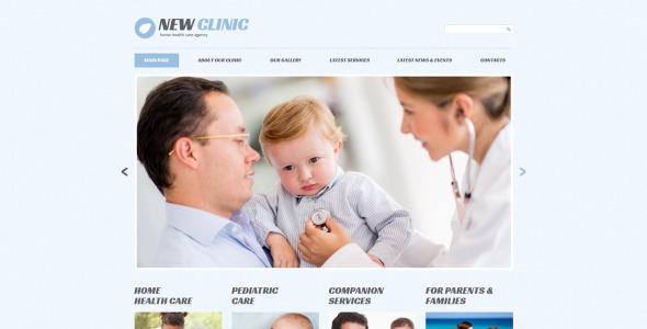 медицинская отзывчивая тема wordpress