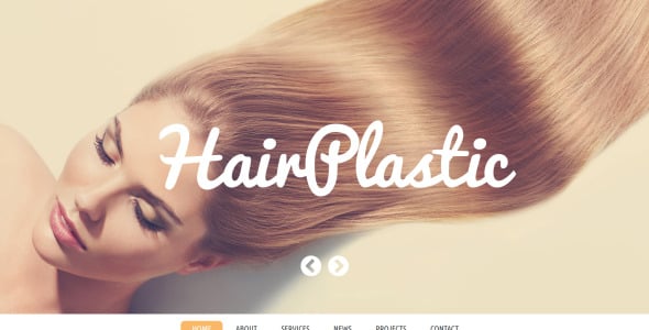 hair clinic moto cms 3 шаблон