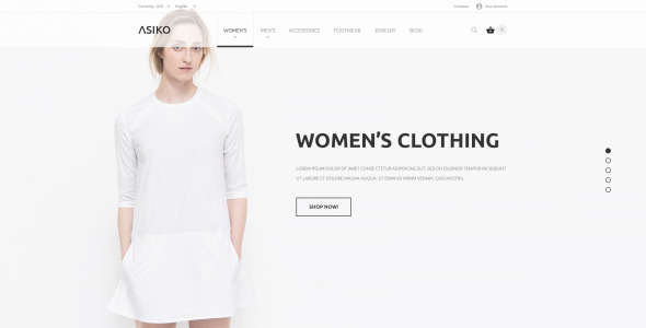 тема asiko prestashop