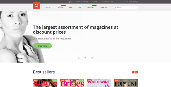 mag store shopify тема
