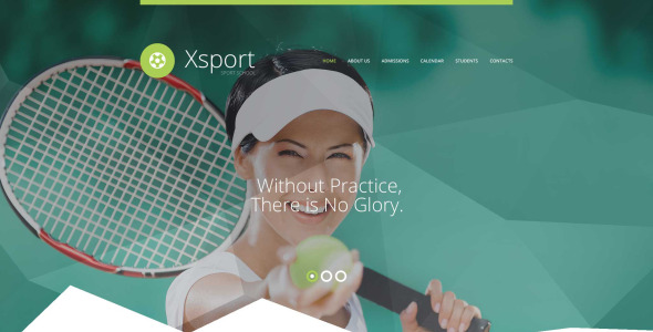 шаблон сайта xsport