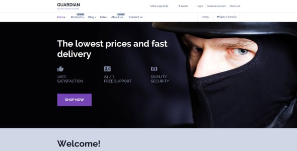 тема guardian shopify