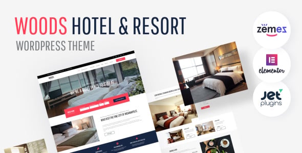 тема wordpress hotel & resort