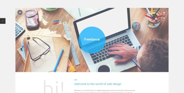 фриланс шаблон joomla