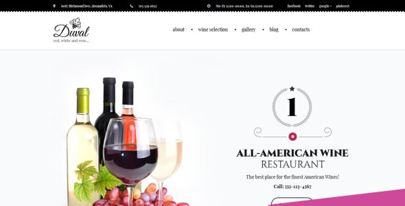 шаблон wine moto cms 3