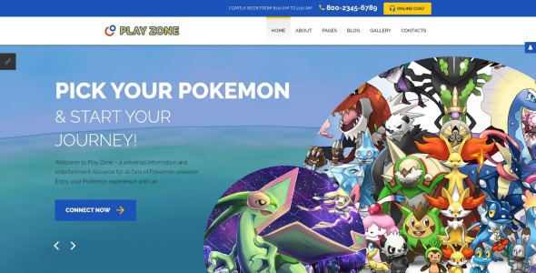 игры отзывчивый шаблон joomla