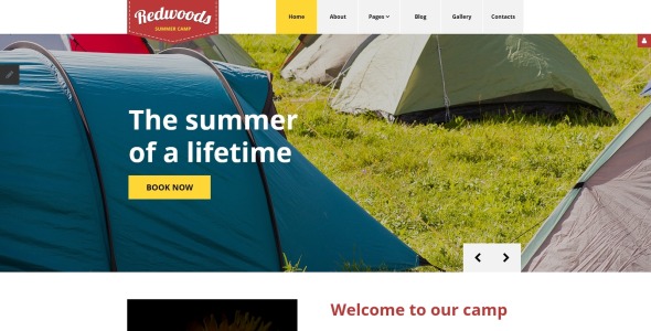 шаблон redwoods joomla