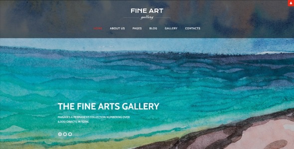 art &amp; culture gallery отзывчивый шаблон joomla