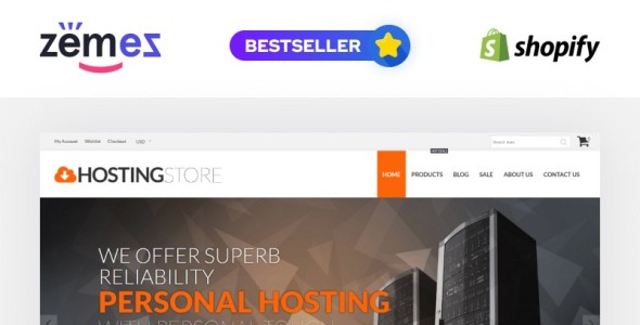 хостинг и программное обеспечение shopify theme