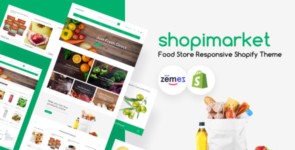 food store отзывчивая тема shopify