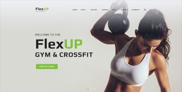тема crossfit wordpress