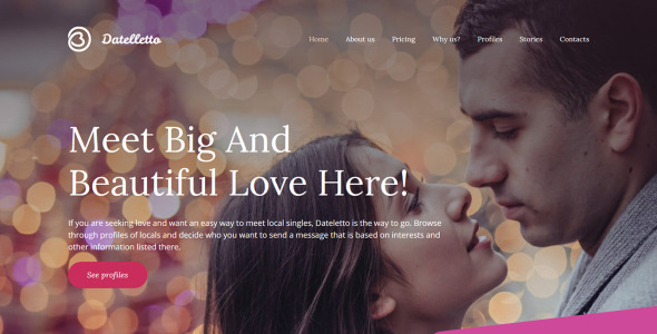 dating premium moto cms 3 шаблон