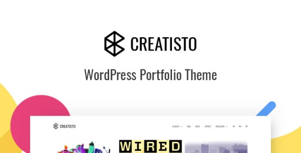 портфолио wordpress тема