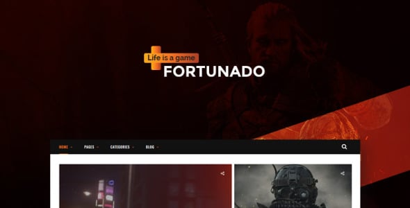 геймер отзывчивая тема wordpress