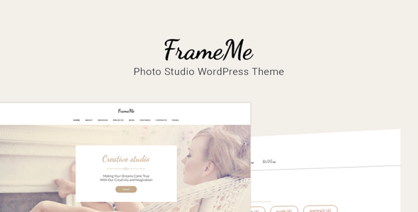 фотостудия wordpress тема
