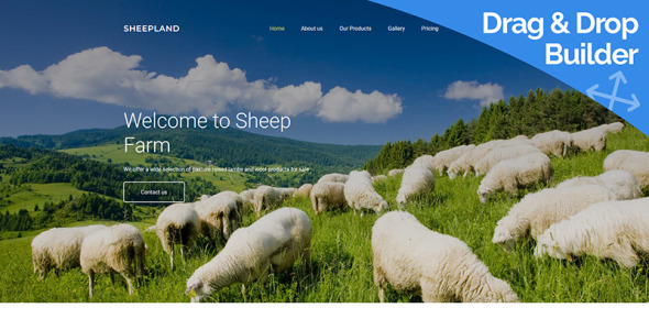 sheepland premium moto cms 3 шаблон