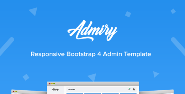 адаптивный шаблон администратора панели мониторинга bootstrap 4